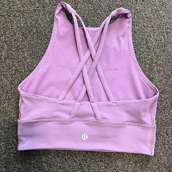 NWOT Lululemon Energy Bra High Neck Long Line Tough *Medium Support B-D Cup - Picture 5 of 6